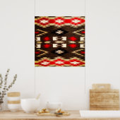 Native American Tribal Design Print (Keuken)