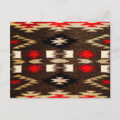 Native American Tribal Design Print Briefkaart (Voorkant)
