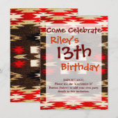 Native American Tribal Design Print Kaart (Voorkant / Achterkant)