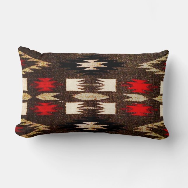 Native American Tribal Design Print Kussen (Voorkant)