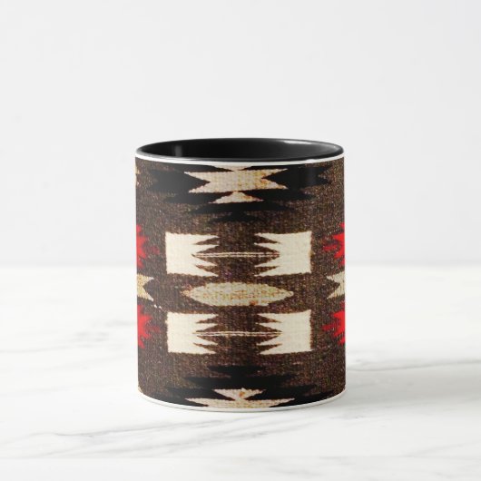 Native American Tribal Design Print Mok (Midden)