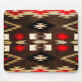 Native American Tribal Design Print Muismat (Voorkant)