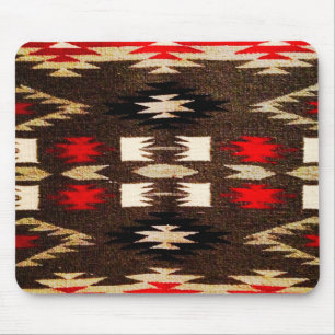Native American Tribal Design Print Muismat