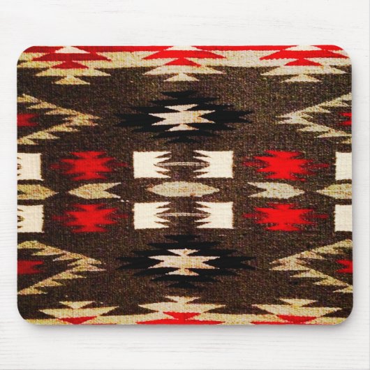 Native American Tribal Design Print Muismat (Voorkant)