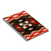 Native American Tribal Design Print Notitieboek (Rechterzijde)