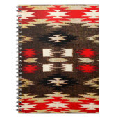 Native American Tribal Design Print Notitieboek (Voorkant)