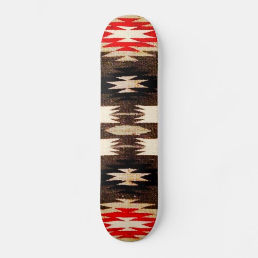 Native American Tribal Design Print Skateboard (Voorkant)