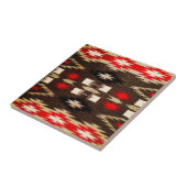 Native American Tribal Design Print Tegeltje (Zijkant)