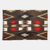 Native American Tribal Design Print Theedoek (Horizontaal)
