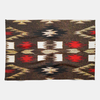 Native American Tribal Design Print Theedoek