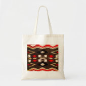Native American Tribal Design Print Tote Bag (Voorkant)