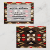 Native American Tribal Design Print Visitekaartje (Voorkant / Achterkant)