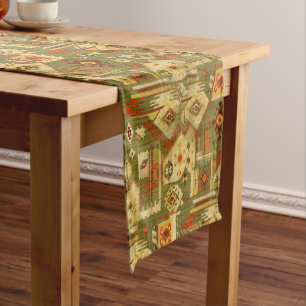 Native american tribal fabric I + jouw ideeën Lange Tafelloper
