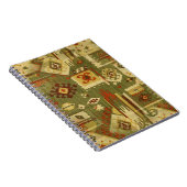 Native american tribal fabric I + jouw ideeën Notitieboek (Rechterzijde)