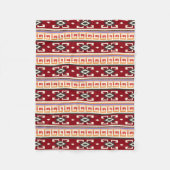 Native American Tribal geometrisch patroon Fleece Deken (Voorkant)