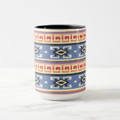 Native American Tribal geometrisch patroon Mok (Midden)