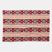 Native American Tribal geometrisch patroon Theedoek (Horizontaal)