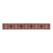 Native American Tribal Pattern Native Indian Grosgrain Lint (Voorkant)