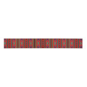 Native American Tribal Pattern Native Indian Grosgrain Lint (Voorkant)