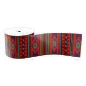 Native American Tribal Pattern Native Indian Grosgrain Lint (Spoel)