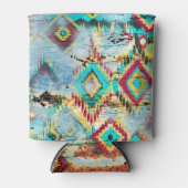 Native American Tribal sublimation Blikjeskoeler (Voorkant)