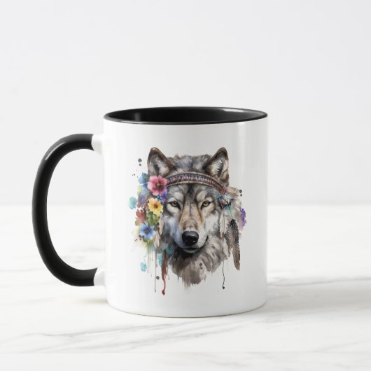 Native American Tribal Wolf Mok (Links)