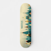 Native American Tribe Tenten Persoonlijk Skateboard (Voorkant)