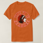 Native American trots om scheermes te zijn T-shirt (Design voorkant)