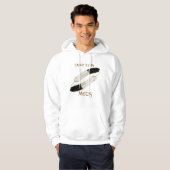Native American 'TROTSE OM METIS TE ZIJN" Series Hoodie (Voorkant volledig)