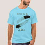 Native American 'TROTSE TO BE CREEK' Series T-shirt (Voorkant)