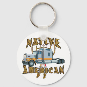 Native American Trucker Sleutelhanger
