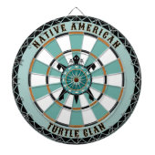 Native American Turtle Dartbord (Voorkant)