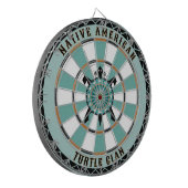 Native American Turtle Dartbord (Voorkant Links)