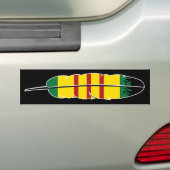 Native American Vietnam Veteran Bumpersticker (Op auto)