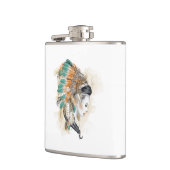 Native American Vinyl Wrapped Flask Heupfles (Links)