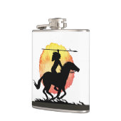 Native American Vinyl Wrapped Flask Heupfles (Links)