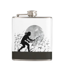 Native American Vinyl Wrapped Flask