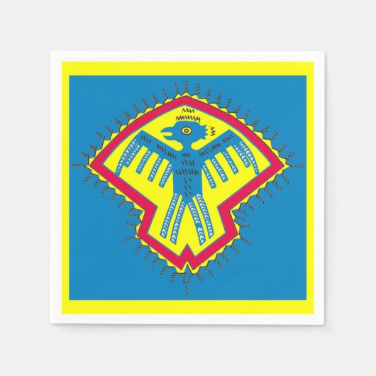 Native American-vogelsymbool Servetten (Voorkant)