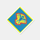 Native American-vogelsymbool Servetten (Hoek)