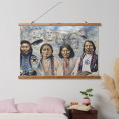 Native American Wall Hangend Wandkleed (Slaapkamer)