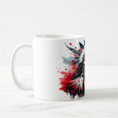 Native American Warrior Koffiemok (Links)