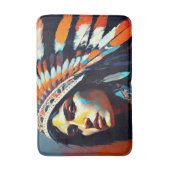 Native American Warrior Princess Badmat (Voorkant Verticaal)
