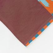 Native American Warrior Princess Fleece Deken (Hoek)