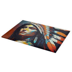 Native American Warrior Princess Snijplank