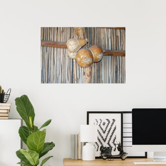 Native American Water Jugs Poster (Thuiskantoor)