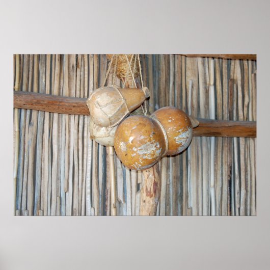 Native American Water Jugs Poster (Voorkant)