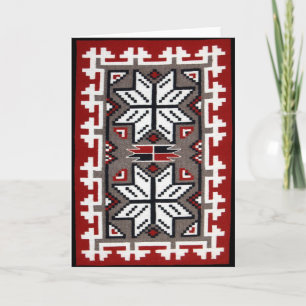 Native American Weaving en feiten Kaart