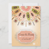 Native American Wedding Invitation Kaart (Voorkant)