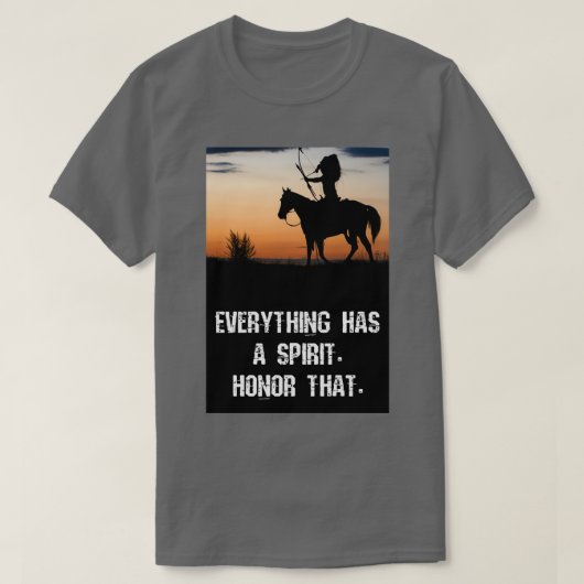 Native american wisdom 1  t-shirt (Design voorkant)