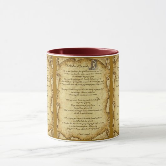 Native American Wisdom Chief Tecumseh Mok (Midden)